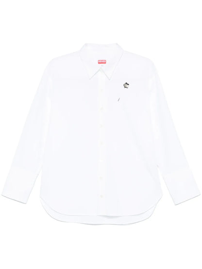 Floral-Detail Shirt