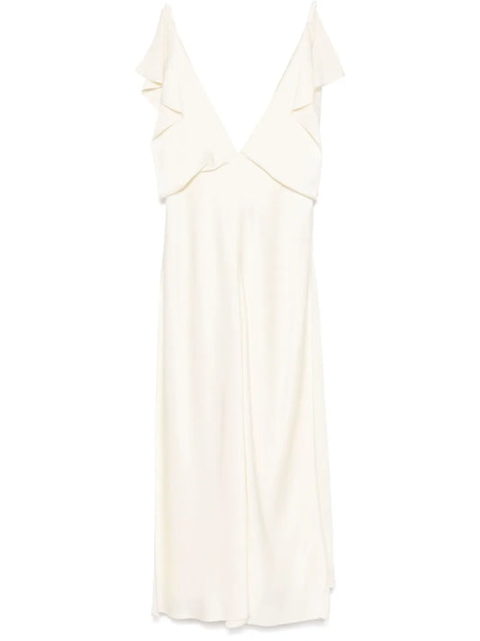 Satin Midi Dress