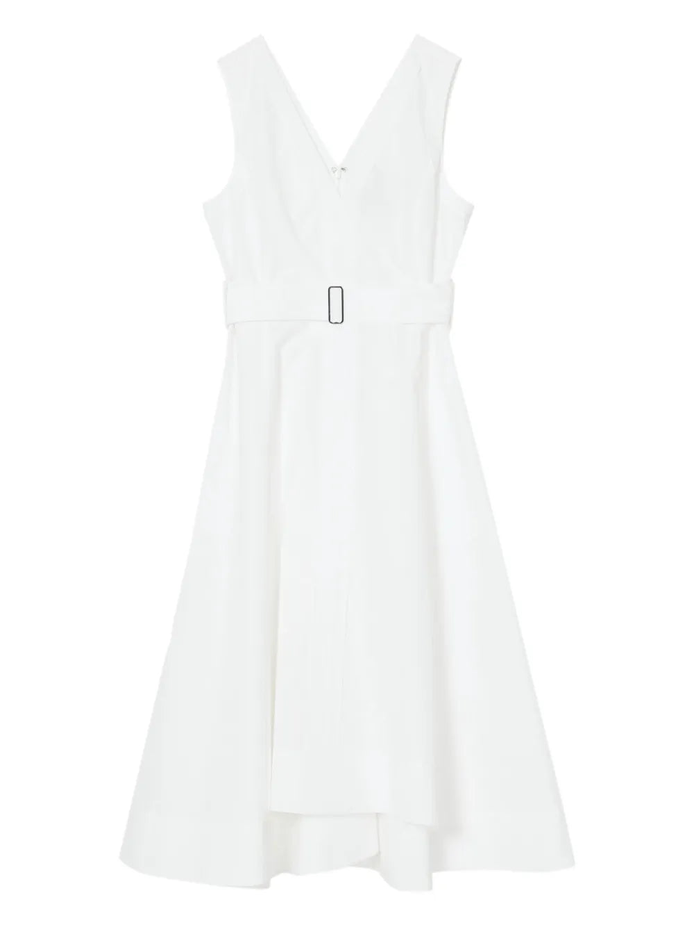Poplin Midi Dress