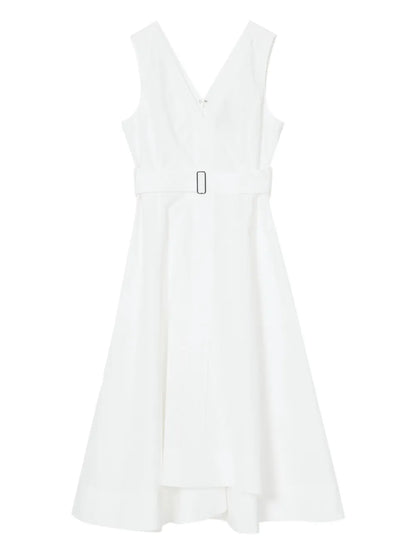 Poplin Midi Dress
