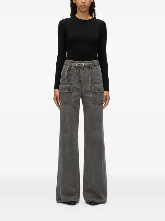 Wide-Leg Jeans