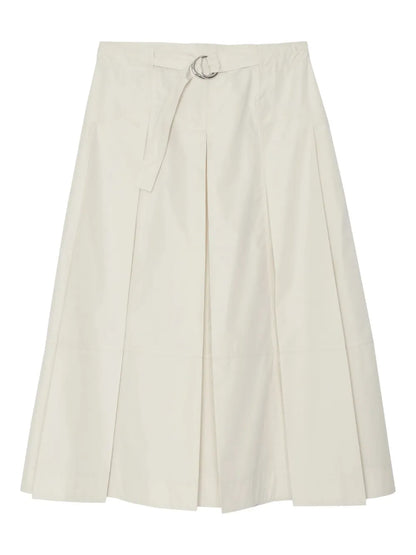 Pleated Midi Skirt