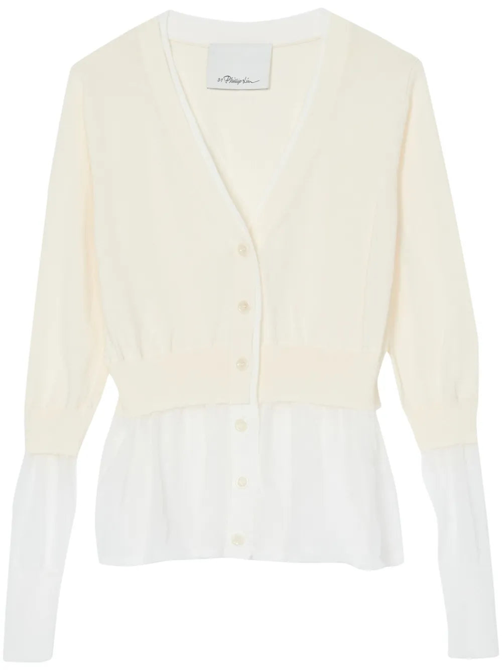 Layered Knit Cardigan