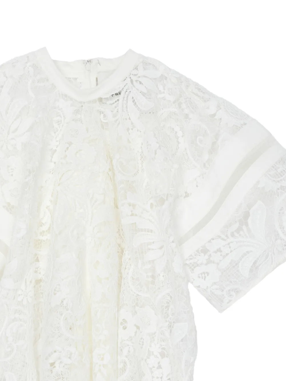 Lace Hankerchief Blouse