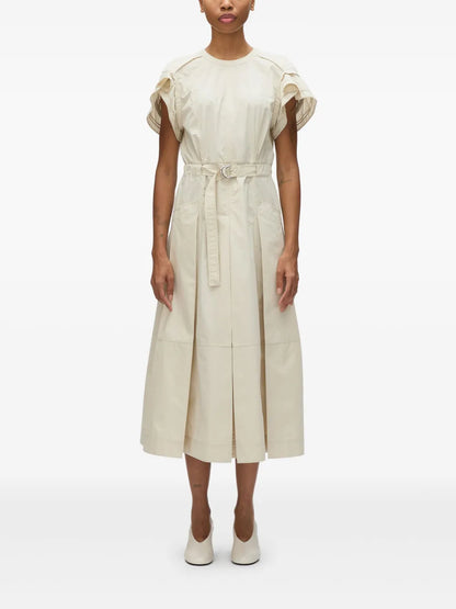 Poplin Midi Dress