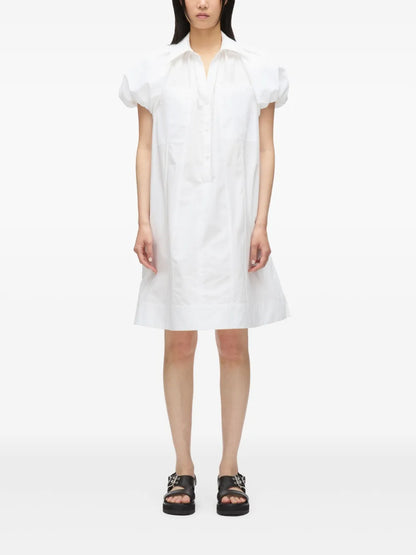 Poplin Midi Dress