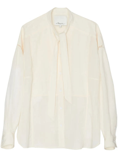 Tie-Neck Blouse