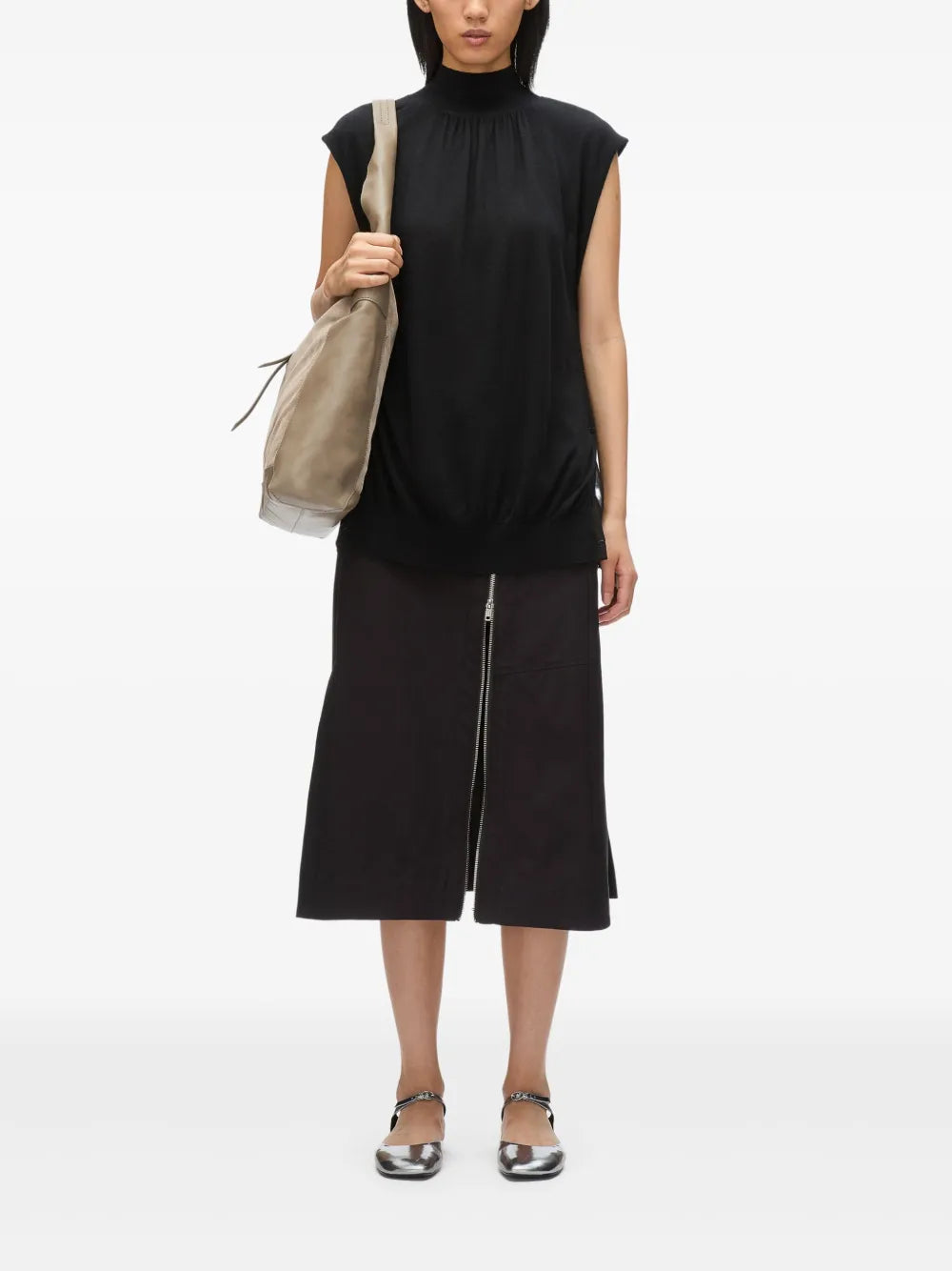 Mock-Neck Top