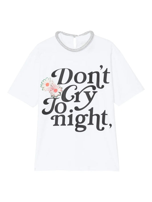 Slogan-Print T-Shirt