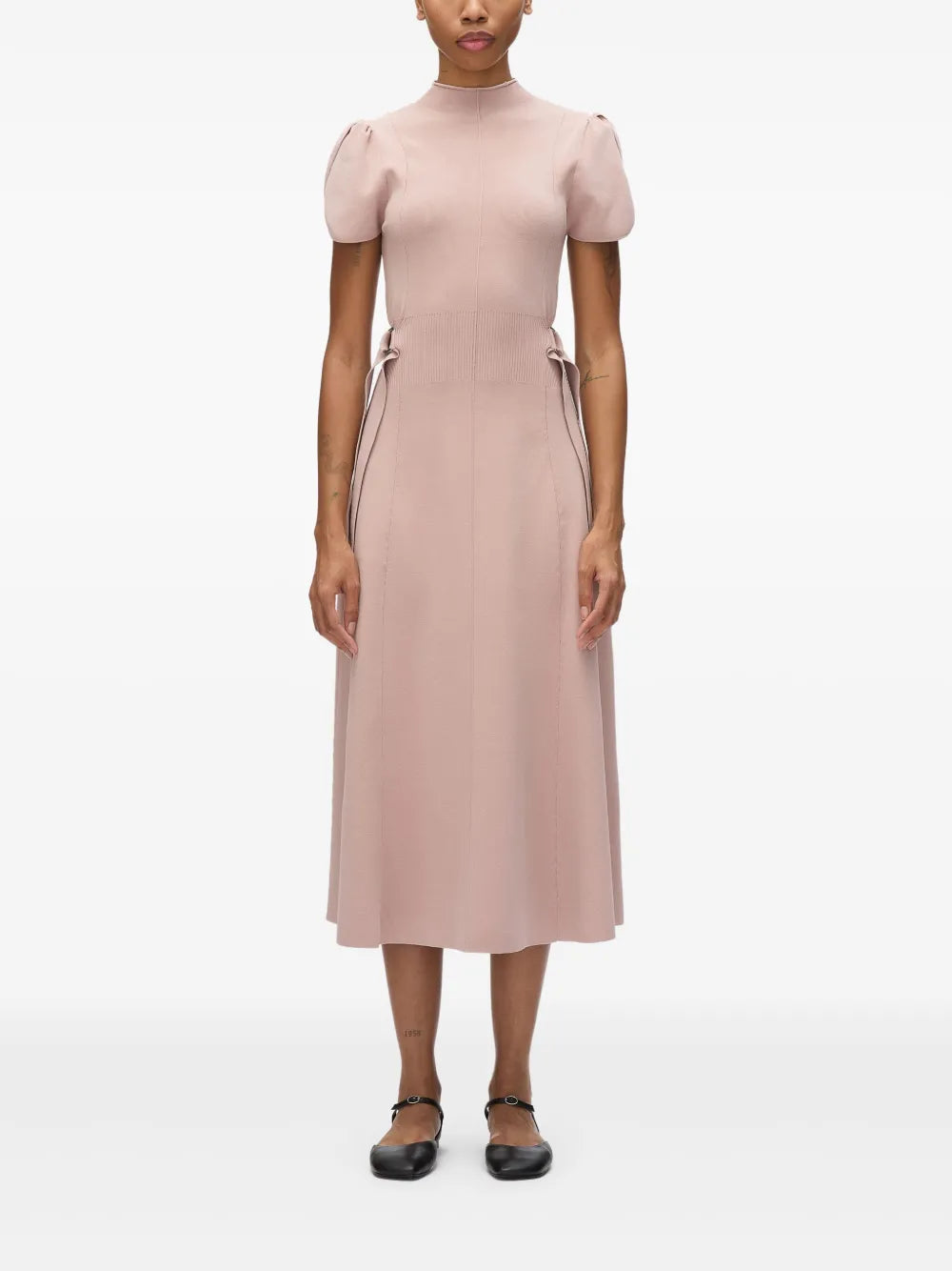 Ribbed Tulip Dress