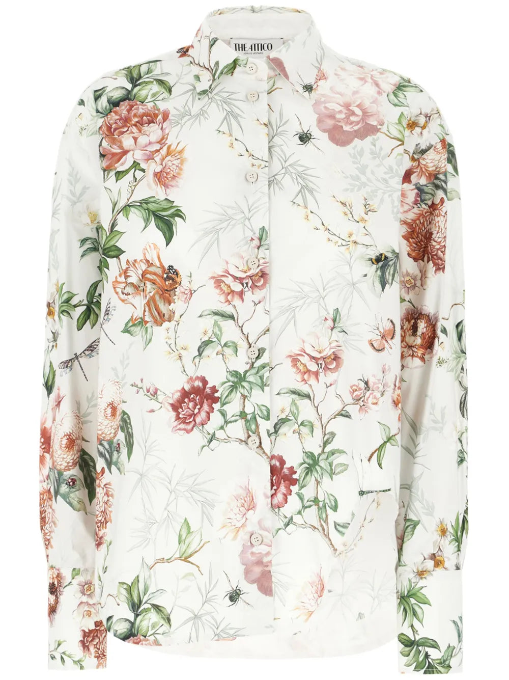 Floral-Print Shirt