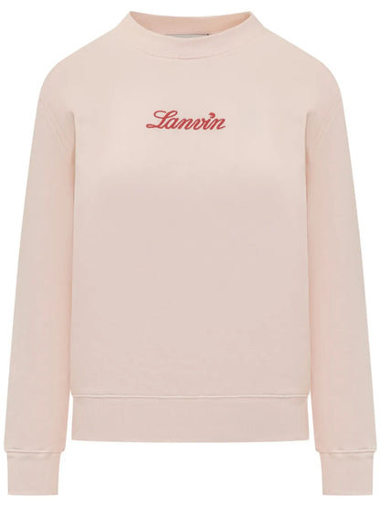 Embroidered-Logo Sweatshirt
