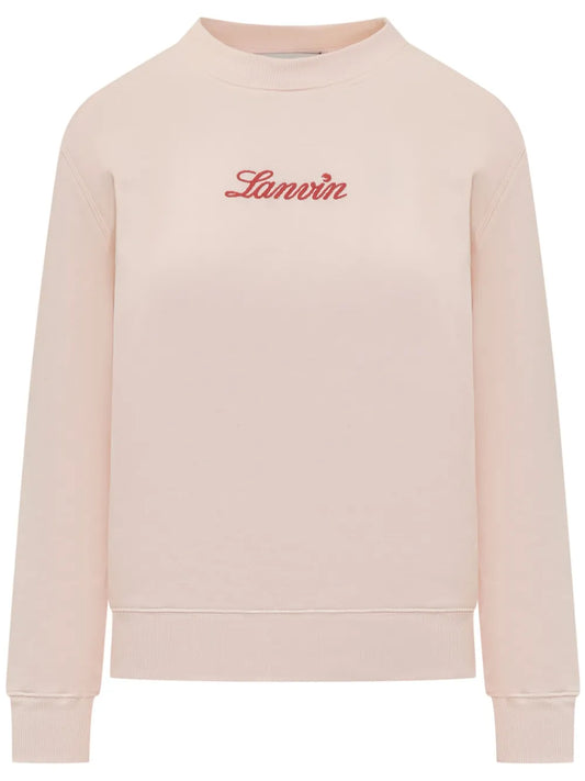 Embroidered-Logo Sweatshirt