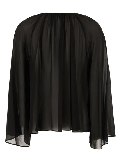 Georgette V-Neck Blouse
