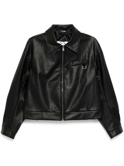 Choices Faux Leather Jacket