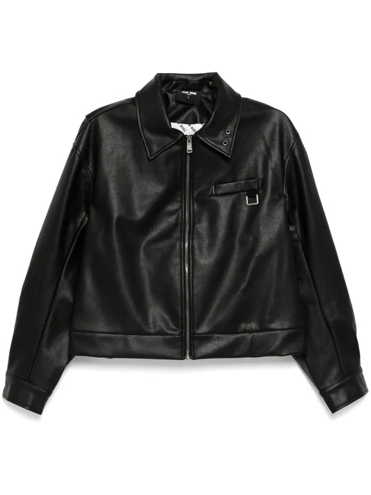 Choices Faux Leather Jacket