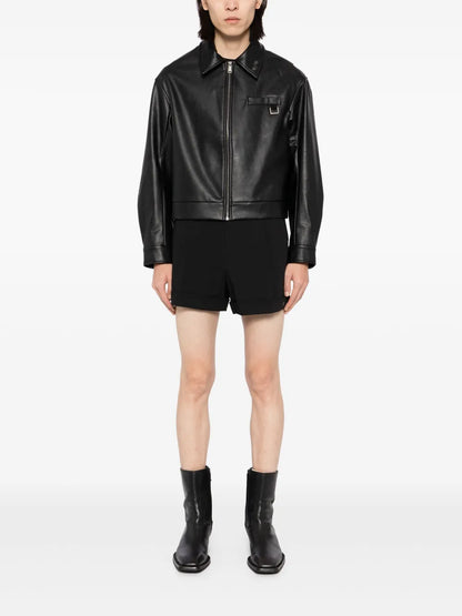 Choices Faux Leather Jacket