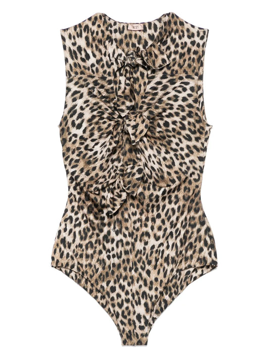 Leopard-Print Swimsuit