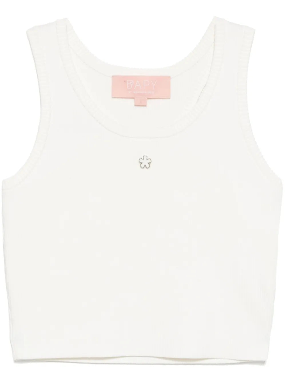 Flower-Charm Tank Top