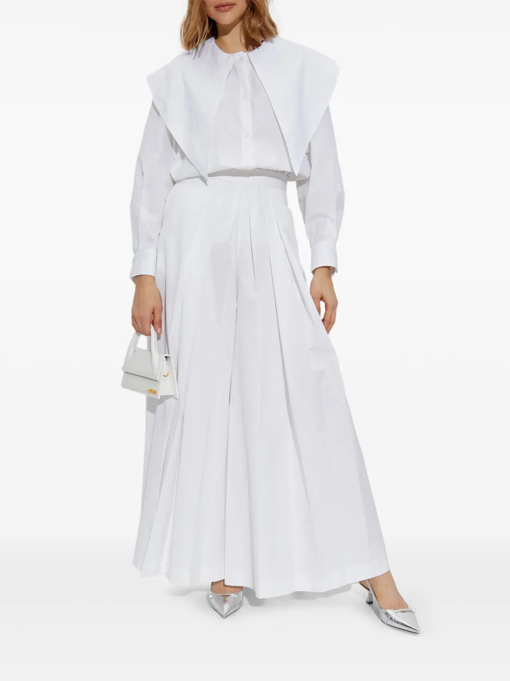 Pleat-Detailing Trousers