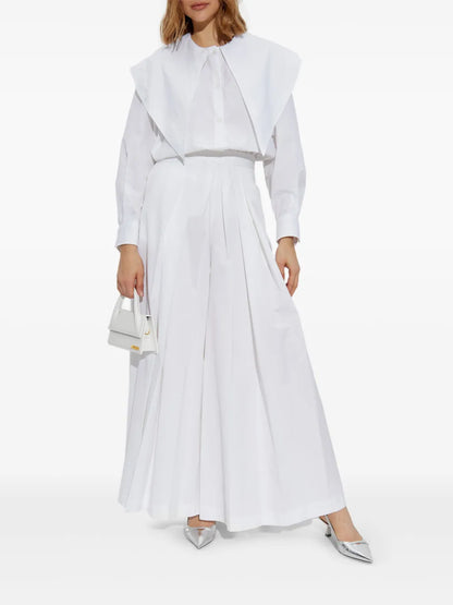 Pleat-Detailing Trousers