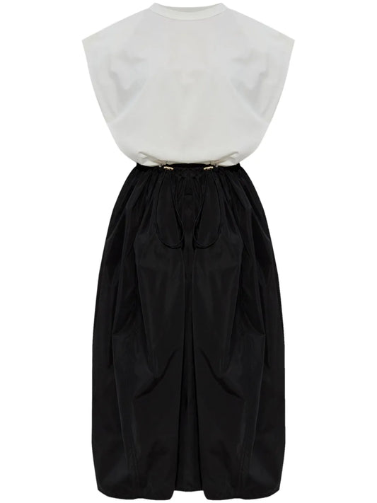 Cotton Midi Skirt