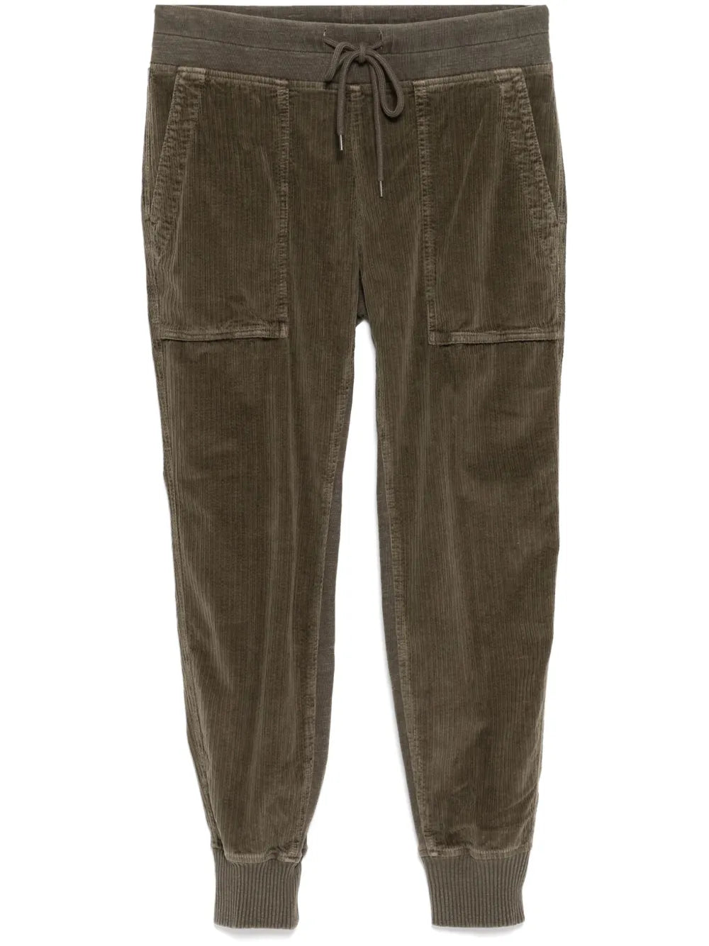 Corduroy Mixed Media Trousers