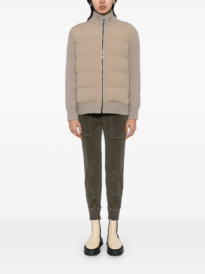 Corduroy Mixed Media Trousers