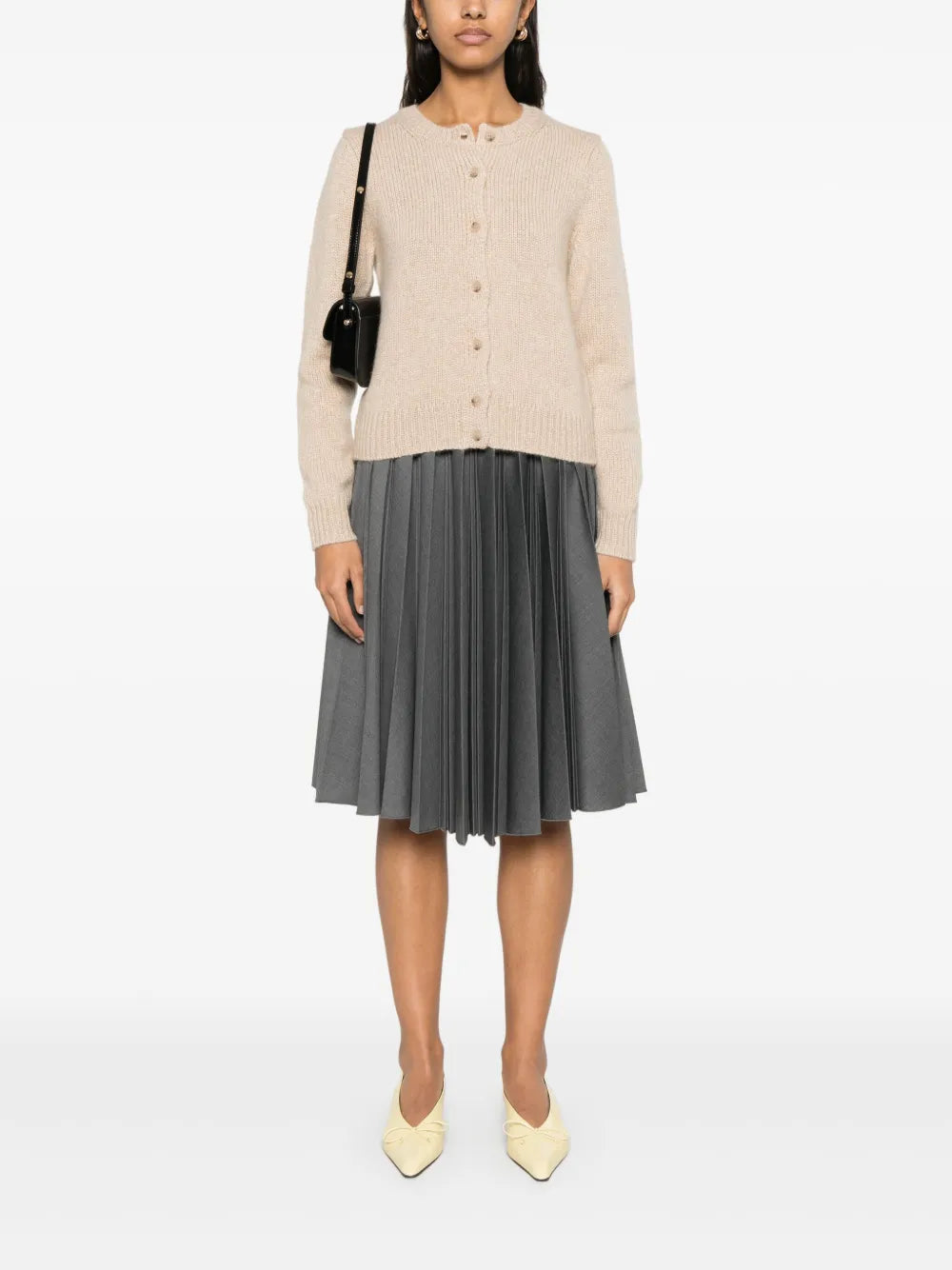 Pleated Mini Skirt