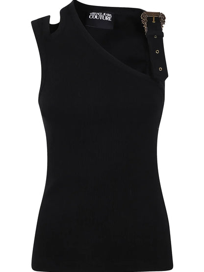 Baroque Buckle Tank Top