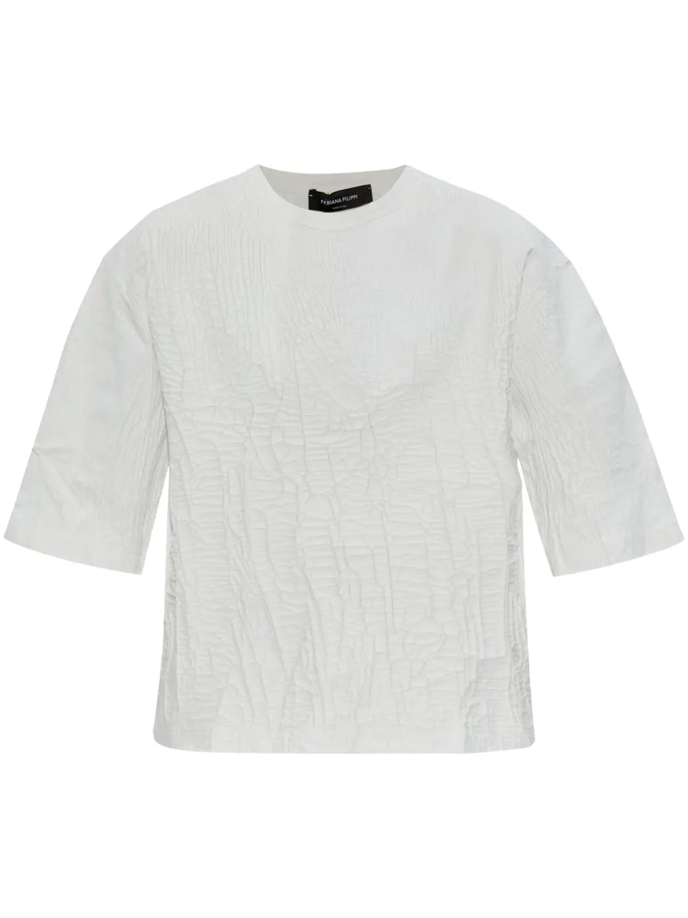 Cracked-Effect T-Shirt