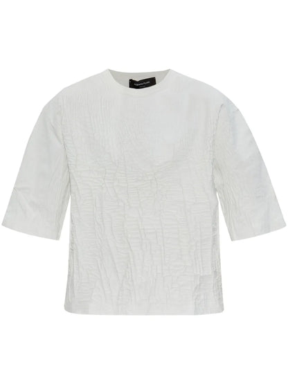 Cracked-Effect T-Shirt