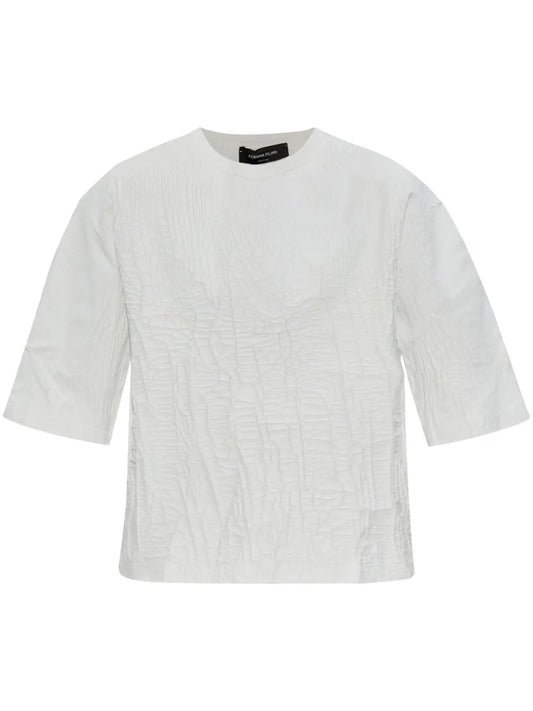 Cracked-Effect T-Shirt