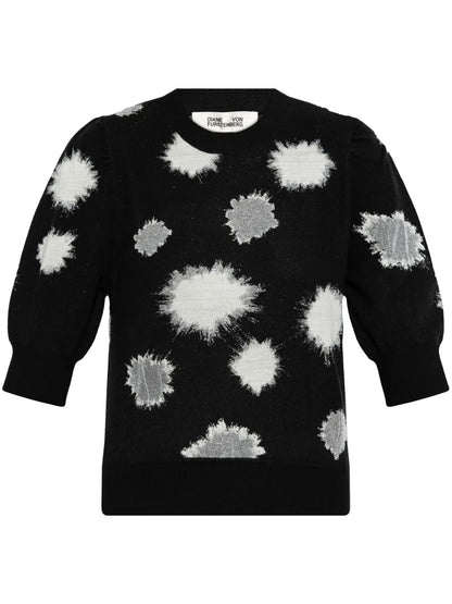 Graphic-Print Jumper