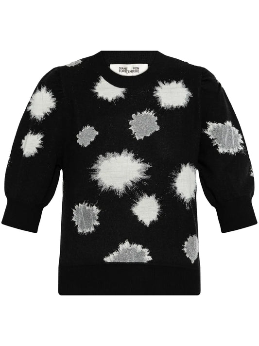 Graphic-Print Jumper