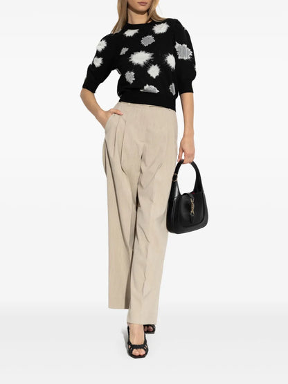 Graphic-Print Jumper