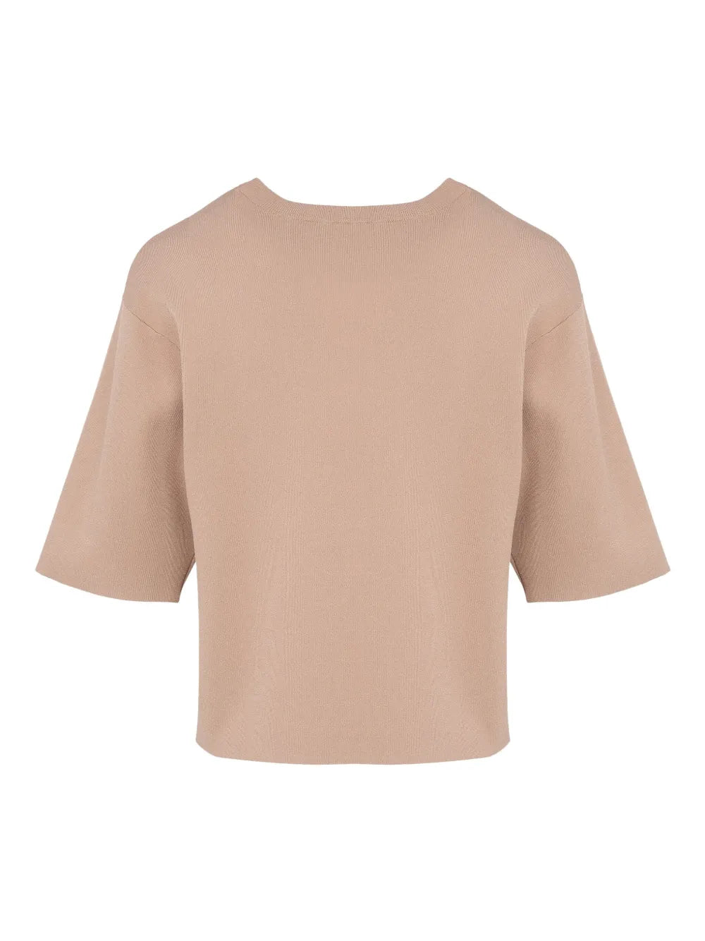 Knitted Cropped T-Shirt