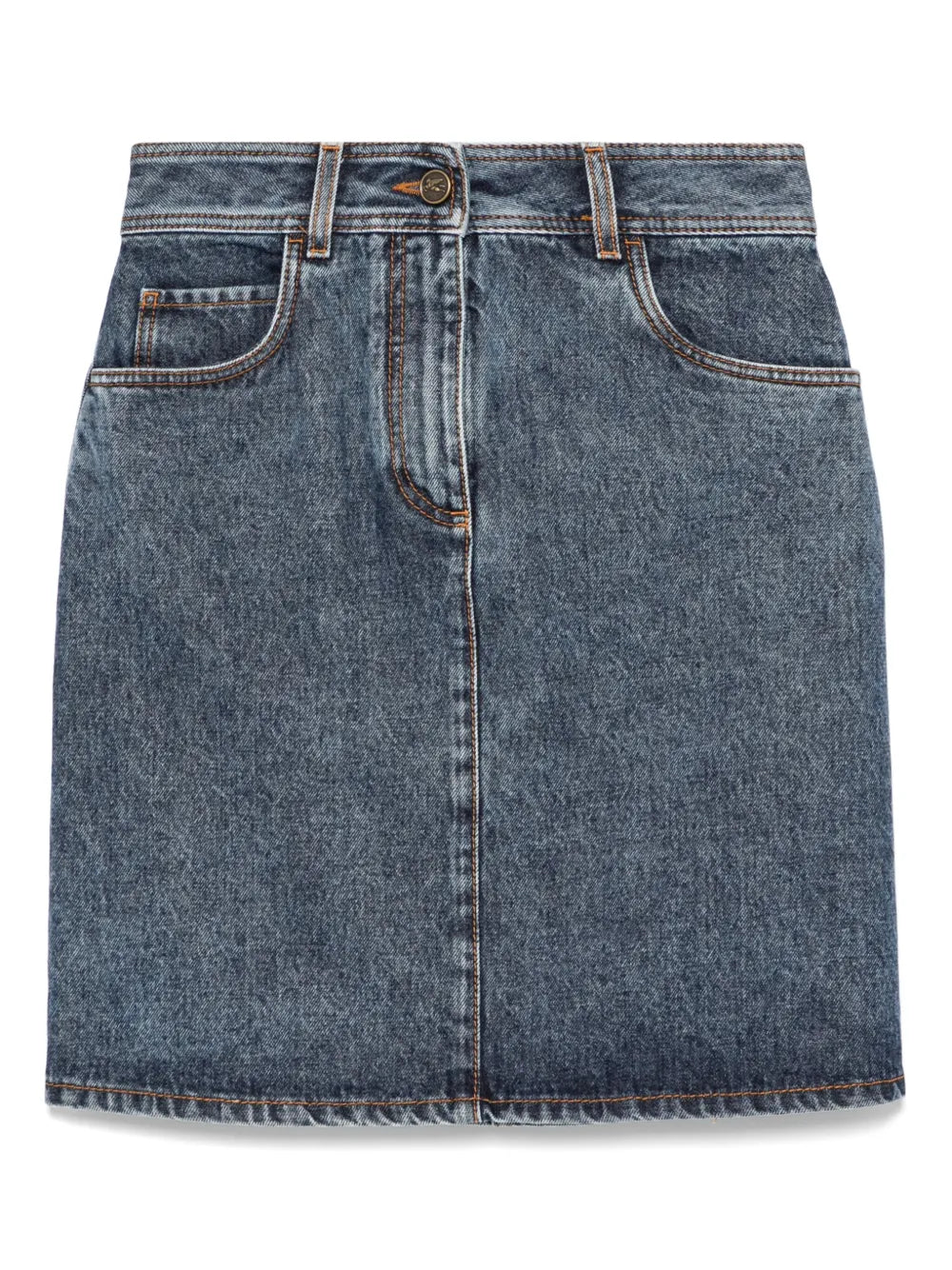 Denim Midi Skirt