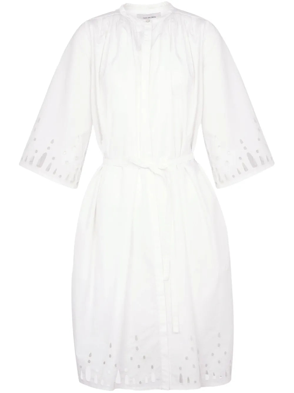Pleated Midi Dress