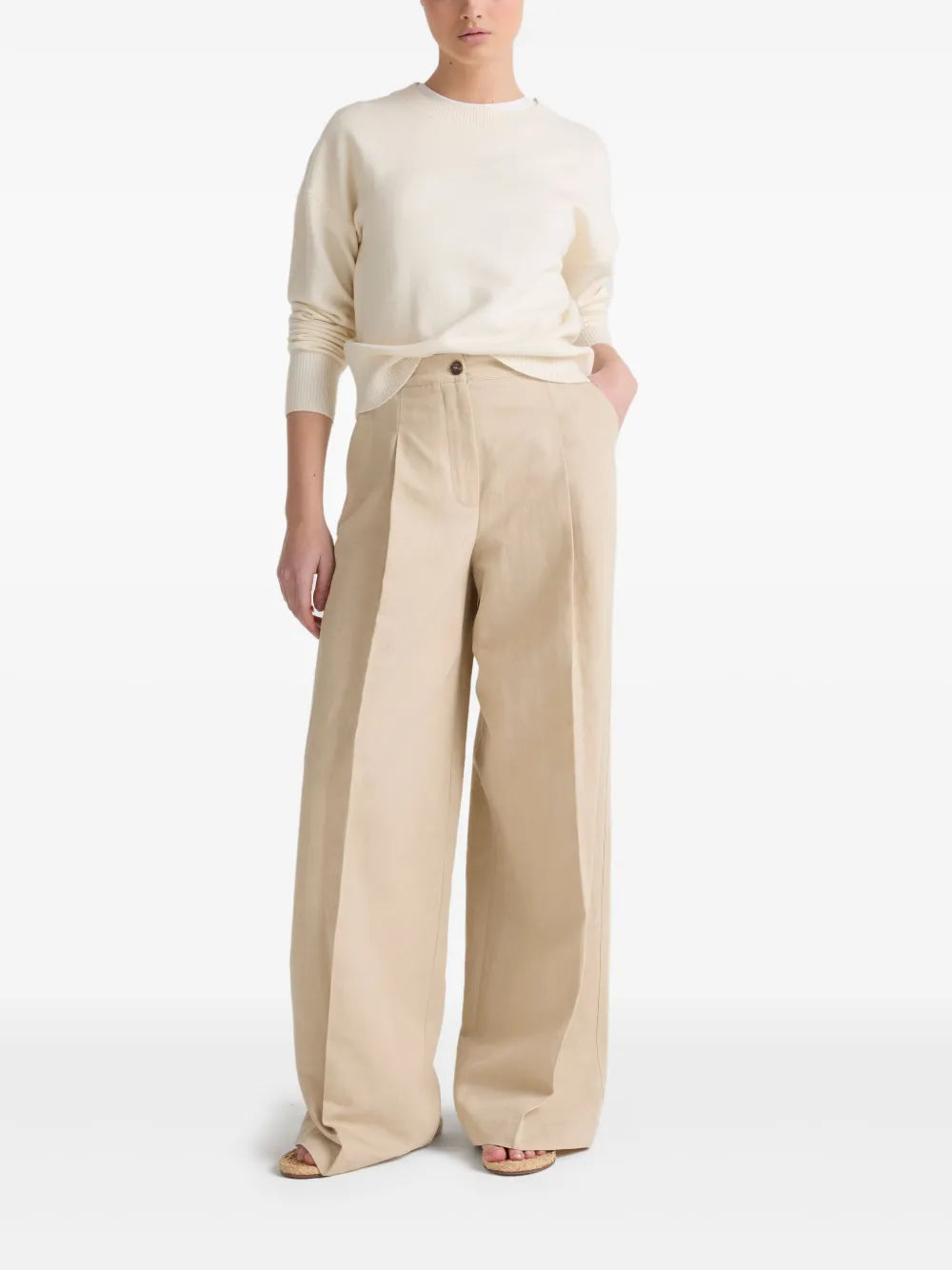 Pressed-Crease Trousers