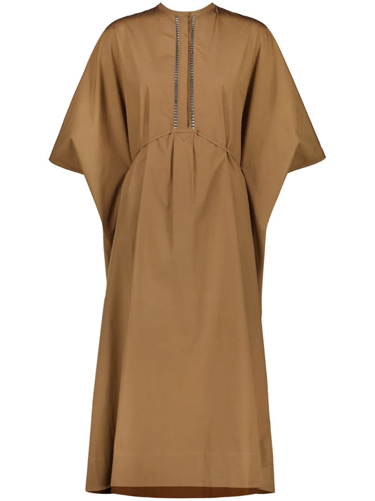 Poplin Kaftan Dress