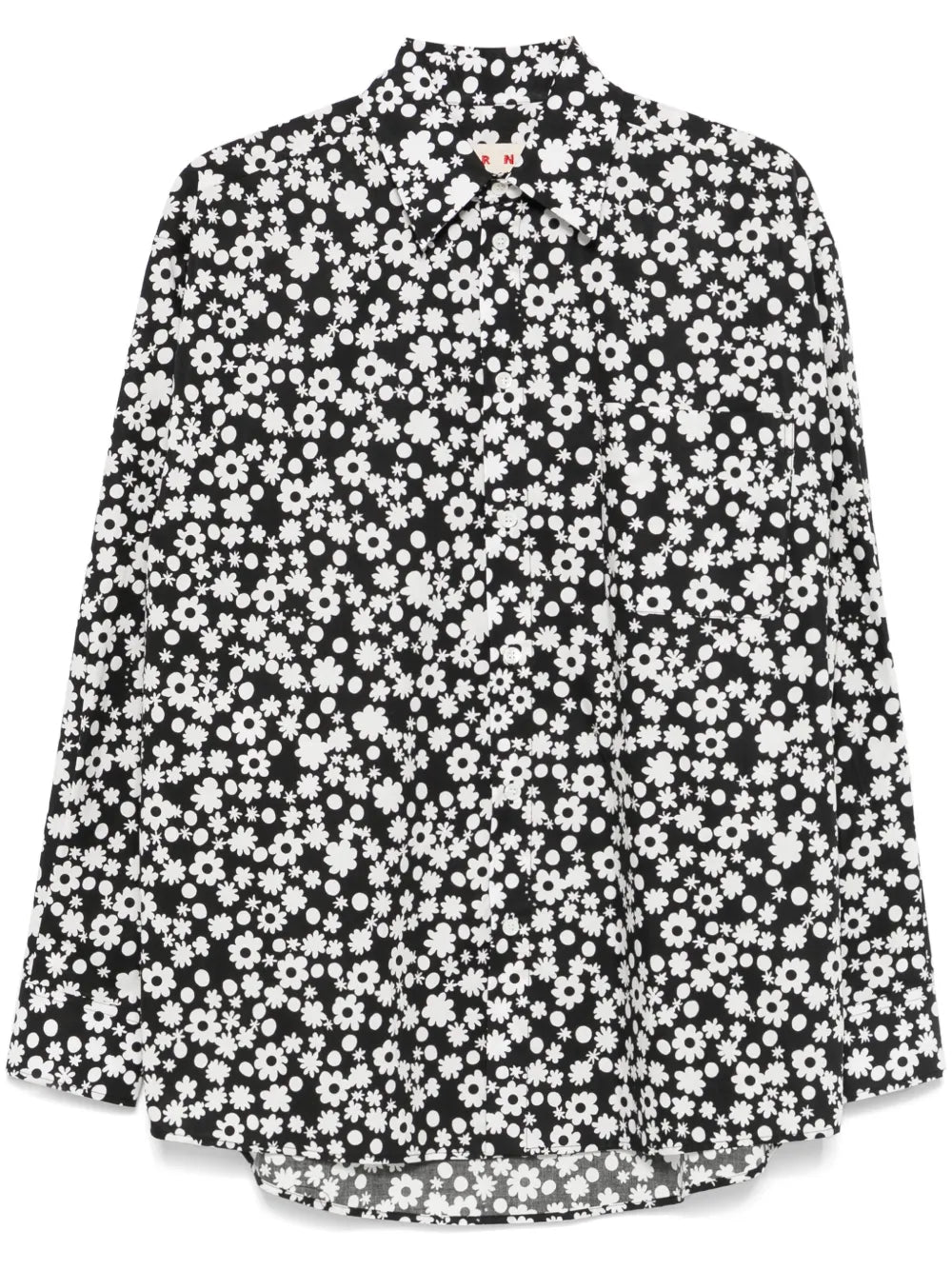 Floral-Print Shirt