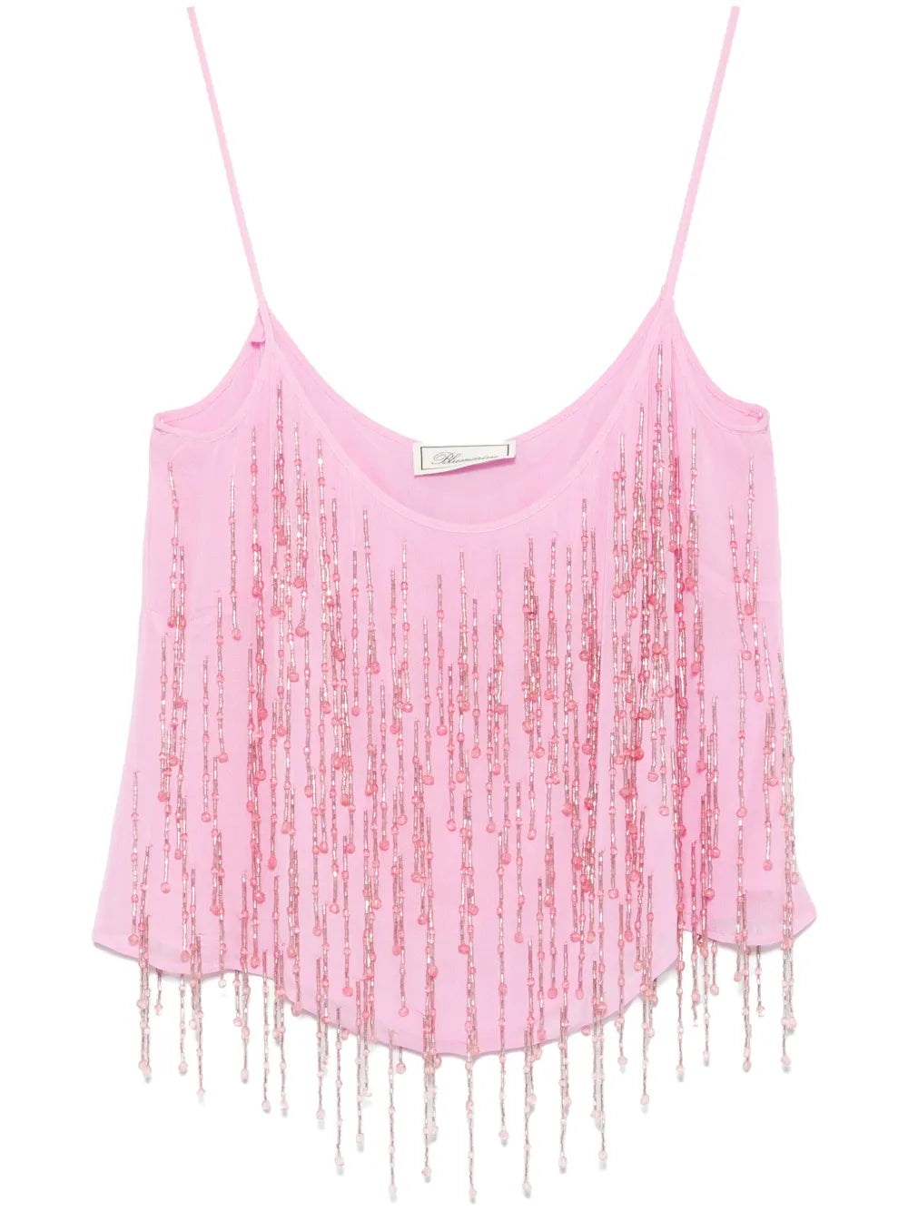 Bead-Embellished Georgette Top