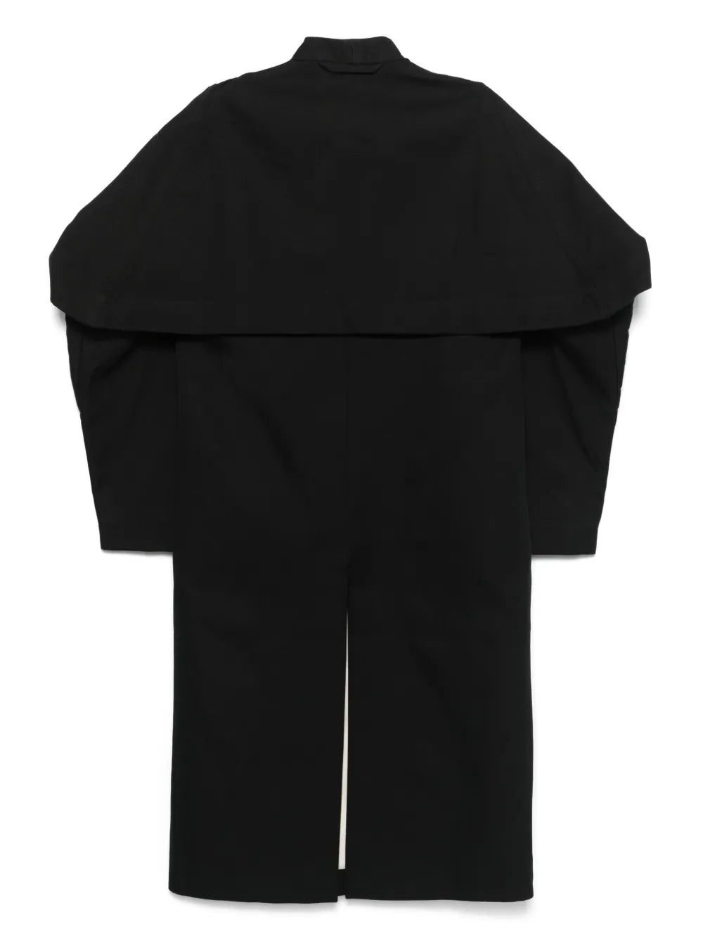 Frayed-Brim Coat