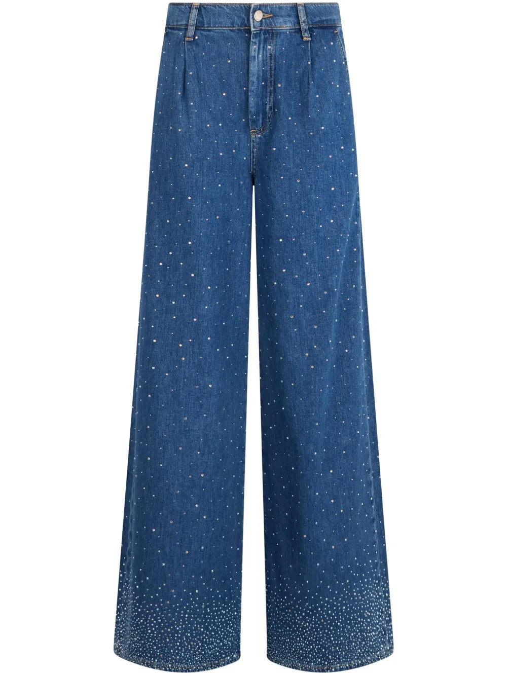 Flared Rhinestone Jeans