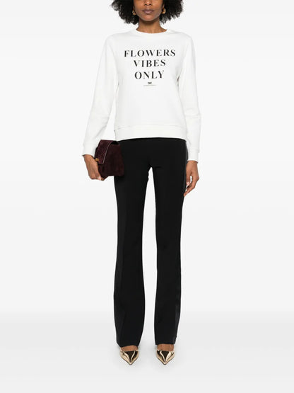 Text-Print Sweatshirt