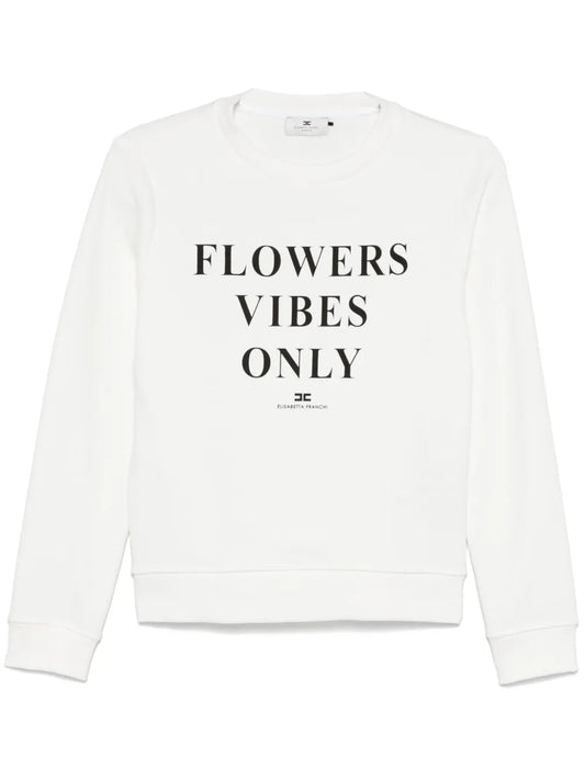 Text-Print Sweatshirt