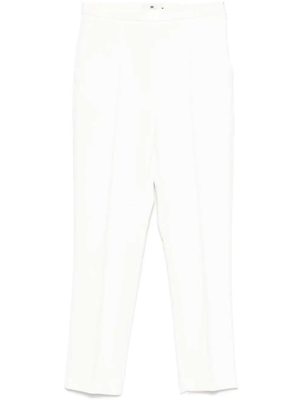 Logo-Plaque Crepe Trousers