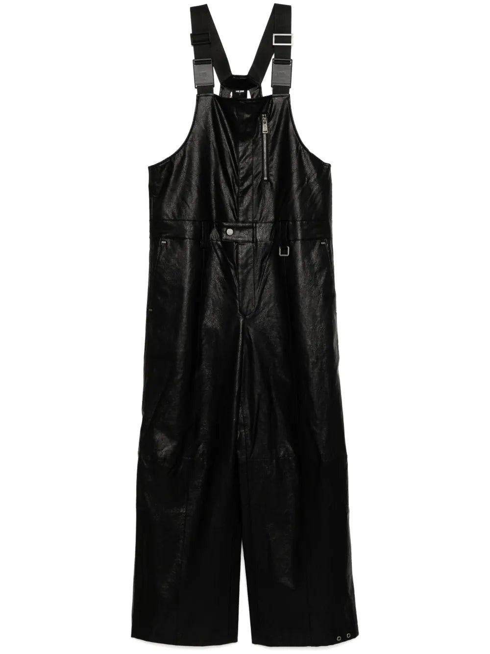 Choices Faux Leather Jumpsuit