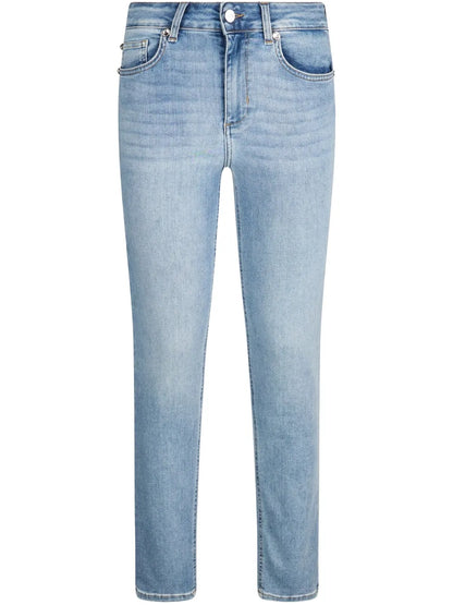 High-Waisted Skinny Jeans